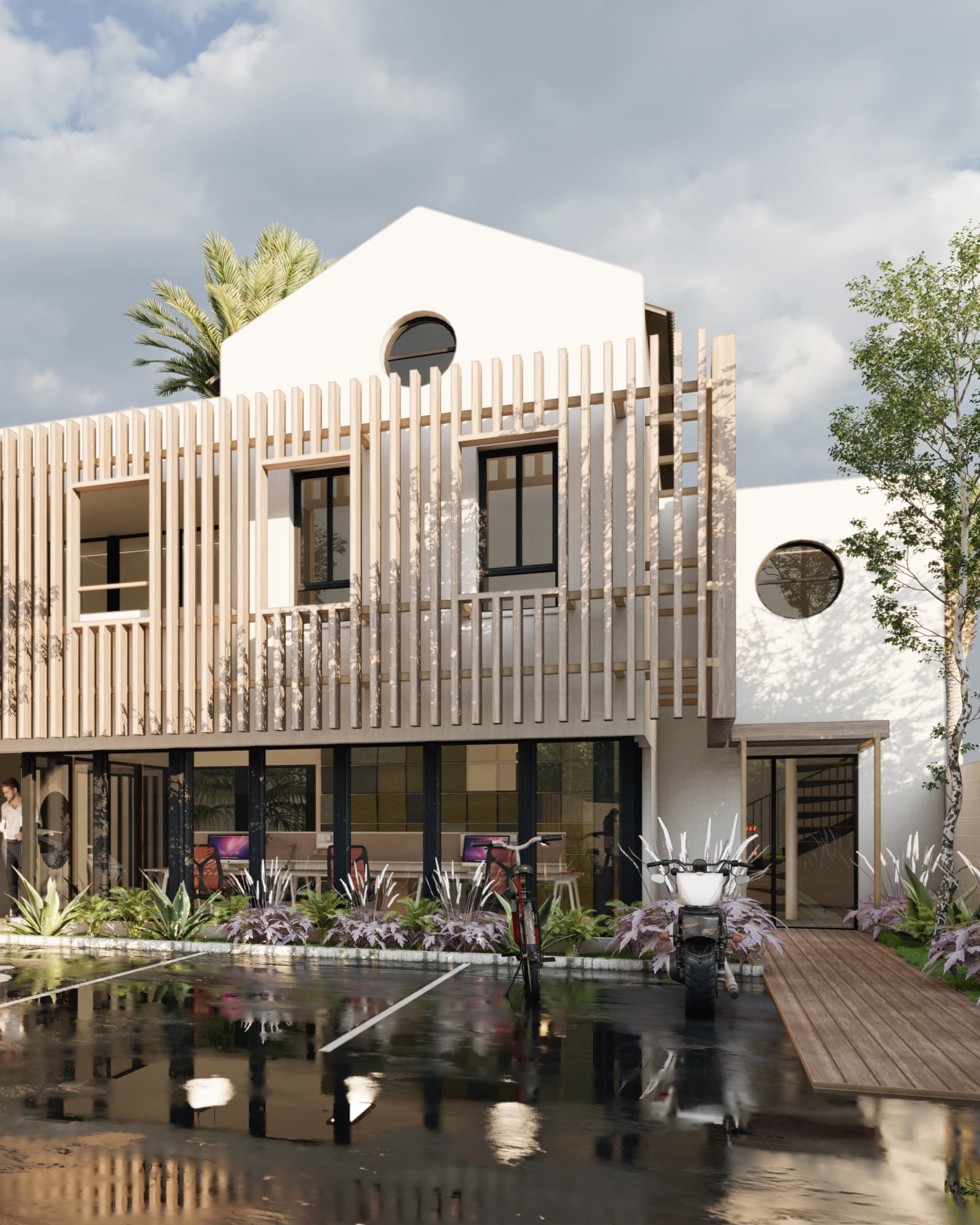 Bureaux et appartements à l'ile de la réunion réalisés par FG ArchitecteS