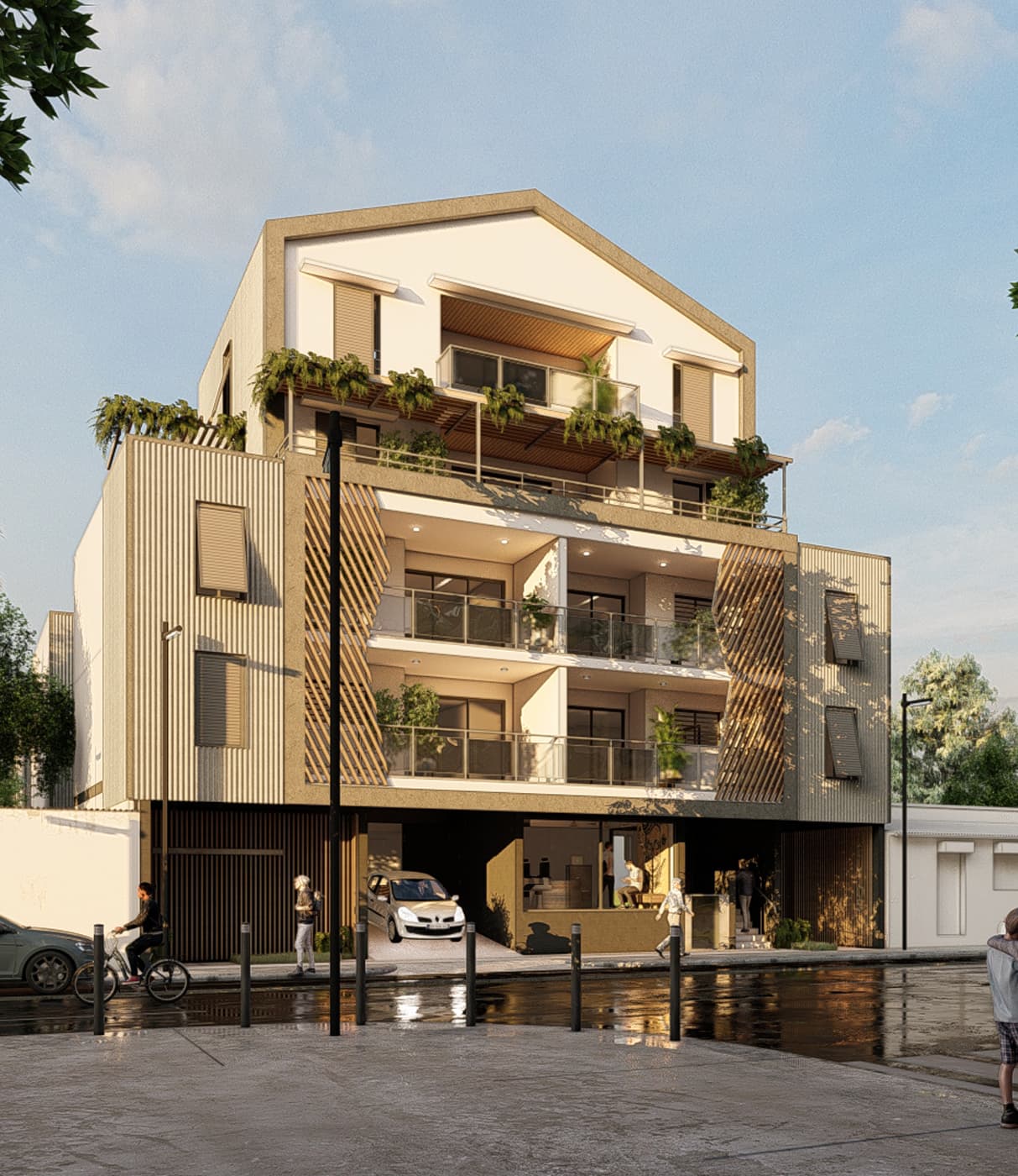 Logements collectifs à l'ile de la réunion par FG ArchitecteS